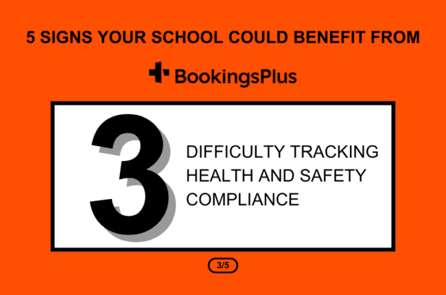 3/5 signs your school could benefit from bookingsplus Card Image